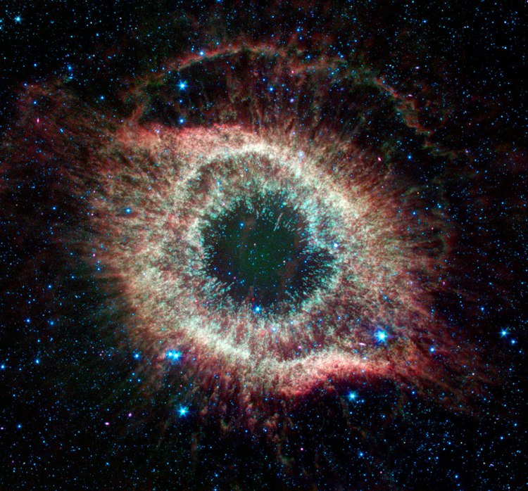 Helix nebula looks wide awake